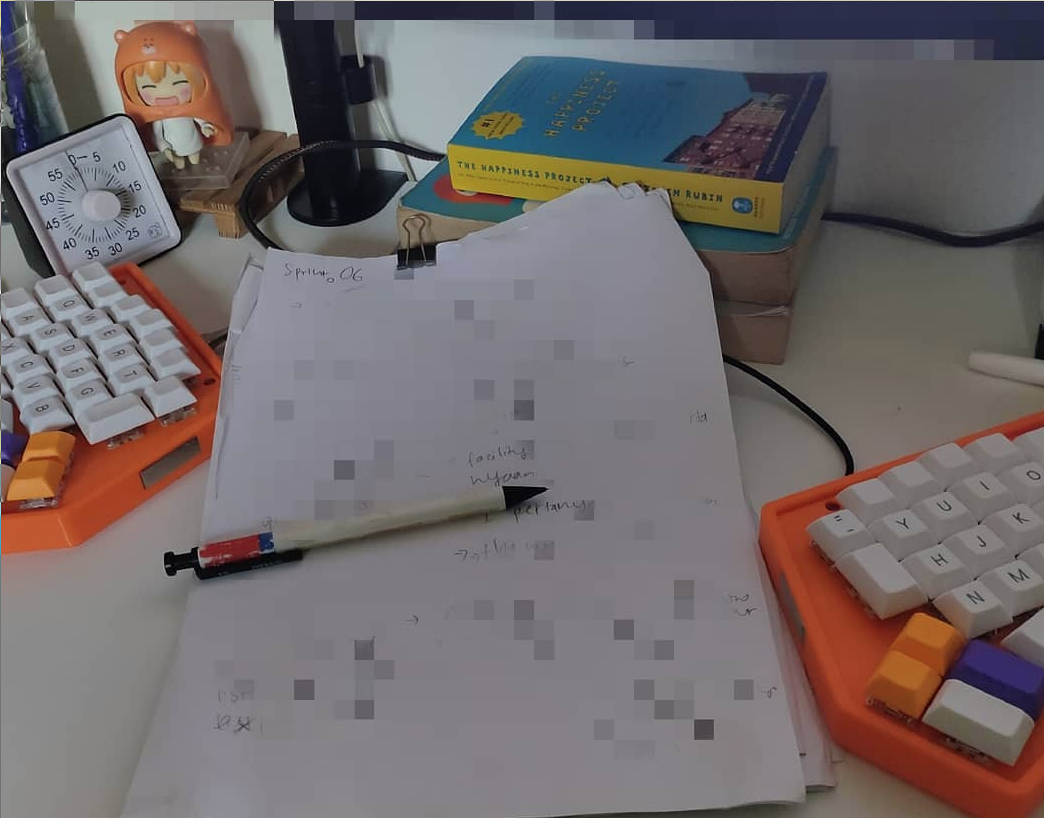 Penampakan keyboard